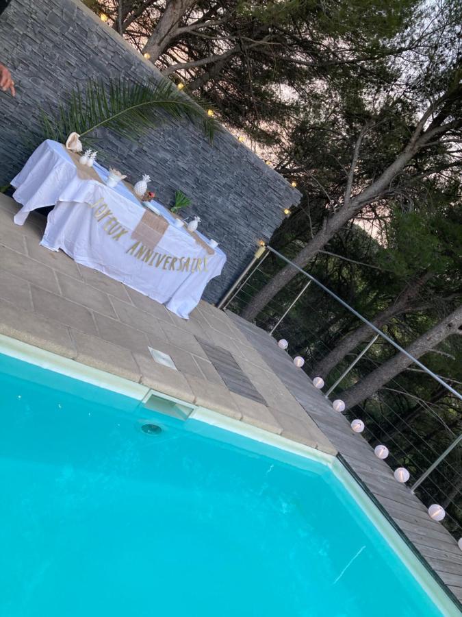 Villa Piscine 6Km De Cassis 12 Couchages โรกฟอร์ต-ลา-เบดูล ภายนอก รูปภาพ